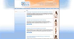 Desktop Screenshot of dermasilk.at