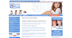 Desktop Screenshot of dermasilk.co.uk