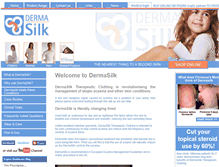 Tablet Screenshot of dermasilk.co.uk