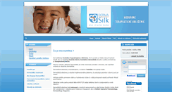 Desktop Screenshot of dermasilk.sk